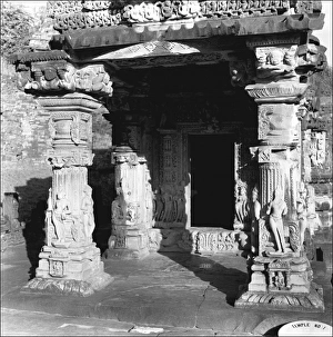 Madhya Gallery: Ornate building in Madhya Pradesh, Central India