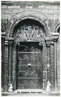 Majesty Gallery: The Ornate Priors Door at Ely Cathedral, Ely, Cambridgeshire