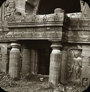 Ornately carved stone doorway Ornately carved stone doorway