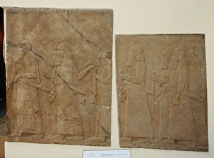 Orthostates from the Palace of Nineveh. Alabaster. 704-689 B Orthostates from the Palace of Nineveh. Alabaster. 704-689 B