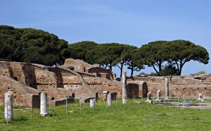Ostia Antica. Palaestra of the Baths of Neptune Ostia Antica. Palaestra of the Baths of Neptune