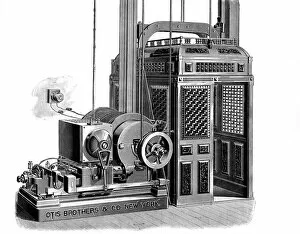 Machines Gallery: Otis Electric Elevator