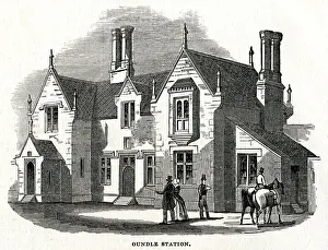 Oundle railway station, Northamptonshire Oundle railway station, Northamptonshire