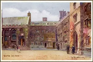 Oxford Exeter College Print 1903