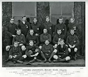 Poole Gallery: Oxford University Rugby Team, 1894-95