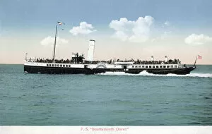 Packet Gallery: Paddle Steamer Bournemouth Queen