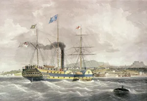 Paddle Steamer Leith 1837 Paddle Steamer Leith 1837