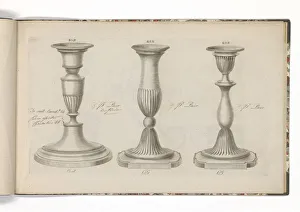 Page from a catalogue of domestic silverware Page from a catalogue of domestic silverware