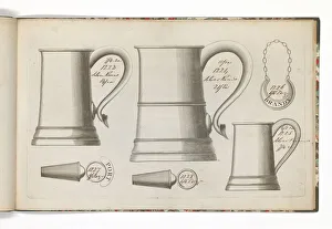 Page from a catalogue of domestic silverware Page from a catalogue of domestic silverware