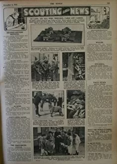 Reported Gallery: Page from The Scout newspaper