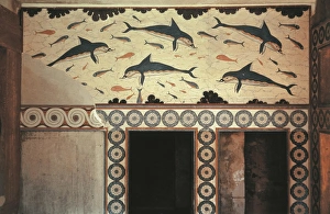 The Palace of Minos at Knossos. 2100 BC. GREECE The Palace of Minos at Knossos. 2100 BC. GREECE
