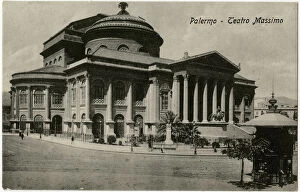 Teatro Gallery: Palermo - Teatro Massimo Vittorio Emanuele, Sicily, Italy
