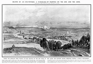 Panorama of Fighting on the Oise and the Aisne Panorama of Fighting on the Oise and the Aisne