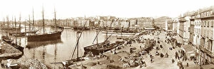 Images Dated 12th September 2009: Panorama of Marseilles Victorian period