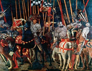 Related Images Gallery: Paolo Uccello. The Battle of San Romano. 1456