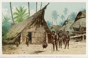 Huts Gallery: PAPUA NEW GUINEA 1895