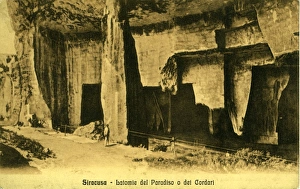 The Paradise Caves, Siracusa, Sicily The Paradise Caves, Siracusa, Sicily