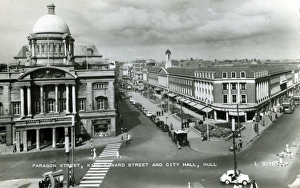 Paragon Street, King Edward Street and City Hall, Kingston U Paragon Street, King Edward Street and City Hall, Kingston U