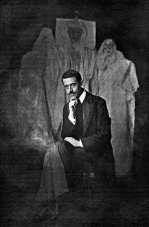 Paranormal: William S. Marriott with three simulated spirits Paranormal: William S. Marriott with three simulated spirits