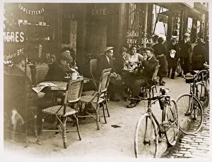 Cafe Gallery: Paris Cafe Ext. 1928