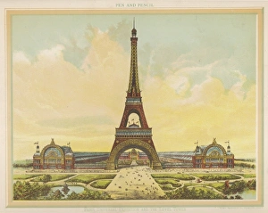 <b class=qtipBold><figcaption>Paris/Eiffel Tower 1889</figcaption></b><br>The Tower and buildings of the 1889 Exposition<br><em>© Mary Evans Picture Library</em> Paris/Eiffel Tower 1889