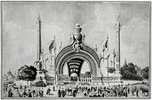 Paris Exhibition - Exhibition de la Concorde 1900 Paris Exhibition - Exhibition de la Concorde 1900
