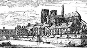 Bells Gallery: Paris, France - Notre-Dame and Archbishops Palace