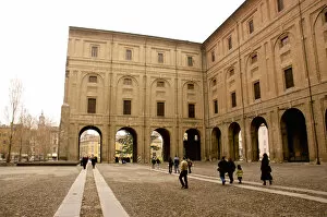 Images Dated 26th March 2005: Parma. Pilotta Palace. Exterior