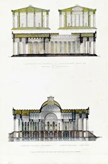 Parthenon of Athens and Custom House, New York Parthenon of Athens and Custom House, New York