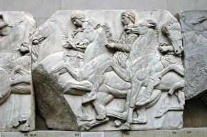 Parthenon. North frieze. XLIV-XLV. Riders Parthenon. North frieze. XLIV-XLV. Riders