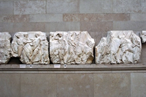 Parthenon. South frieze. 447-432BC. Scene sacrifice. British Parthenon. South frieze. 447-432BC. Scene sacrifice. British