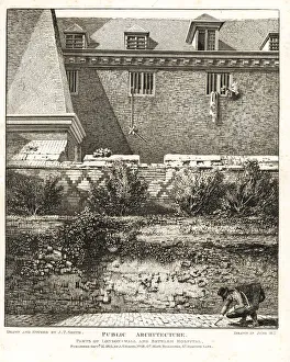 Parts of the London Wall and Bethlem or Bedlam Parts of the London Wall and Bethlem or Bedlam