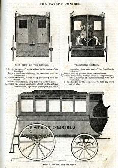The Patent Omnibus - The Mirror magazine April 1840 The Patent Omnibus - The Mirror magazine April 1840