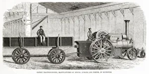Patent Traction Engine 1863 Patent Traction Engine 1863