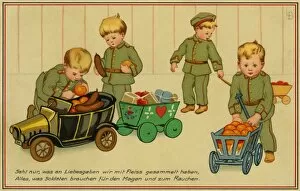 Collected Gallery: Patriotic German children
