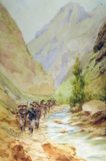 A patrol of Chasseurs Alpins - Vosges, Summer 1916 A patrol of Chasseurs Alpins - Vosges, Summer 1916