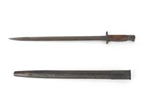 Pattern 1907/ 1913 bayonet, 1917, used during World War One Pattern 1907/ 1913 bayonet, 1917, used during World War One