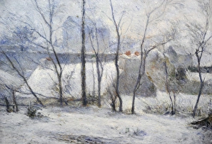 Paul Gauguin (1848-1903). French painter. Winter Landscape Paul Gauguin (1848-1903). French painter. Winter Landscape