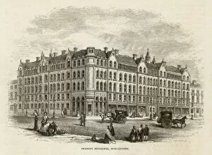 Flat Gallery: Peabody Buildings / 1866