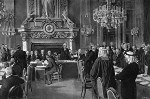 Peace Conference in Paris by Matania Peace Conference in Paris by Matania
