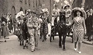 Pearly Kings and Queens Print, Southwark London