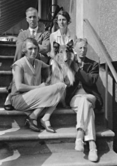 Similarity Gallery: Four people with collie dog