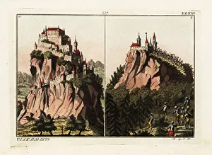 Two perfect knight's mountaintop fortress castles in Austria Two perfect knight's mountaintop fortress castles in Austria