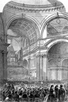 Performance of The Messiah in St. Pauls Cathedral, 1861 Performance of The Messiah in St. Pauls Cathedral, 1861