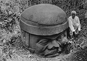 Discovered Gallery: Peru / Massive Olmec Head