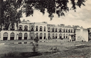 Peshawar Barracks, Peshawar Cantonment, British India Peshawar Barracks, Peshawar Cantonment, British India