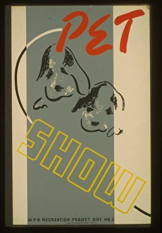 Pet show - WPA recreation project, Dist. No. 2 Pet show - WPA recreation project, Dist. No. 2