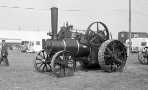 Vintage Steam Engines Prints: Fowler General Purpose Engine 11357