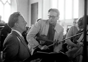 Peter Pears and Emanuel Hurwitz Aldeburgh Festival 1963 Peter Pears and Emanuel Hurwitz Aldeburgh Festival 1963