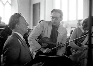 1963 Gallery: Peter Pears and Emanuel Hurwitz Aldeburgh Festival 1963